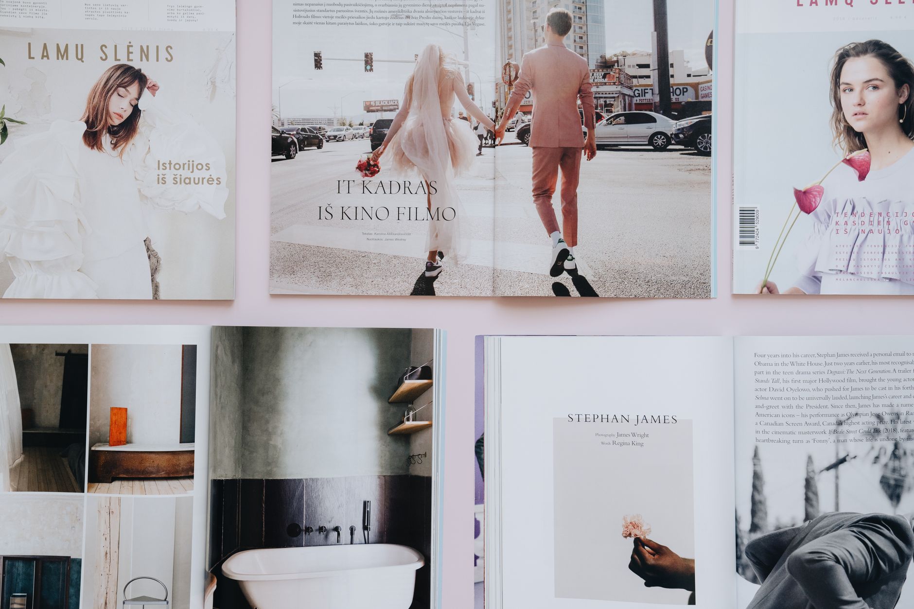 Layout af et fagblad